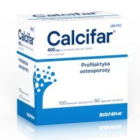 Calcifar, 100 kapsułek - profilaktyka osteoporozy