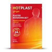 Hot Plast Ginger Plaster rozgrzewający 12 x 18 cm, 1 szt.