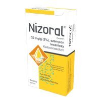 Nizoral Szampon leczniczy 20 mg/g, 1 butelka 60 ml