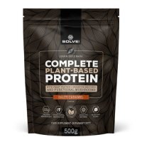 Solve Labs Complete Plant-Based Protein Wegańskie białko o smaku słonego karmelu, 500 g