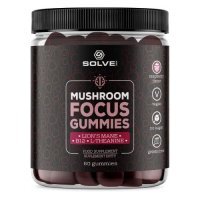Solve Labs Mushroom Focus Gummies, 60 szt.