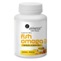 Aliness Fish Omega 3 Trójglicerydy, 60 kaps.
