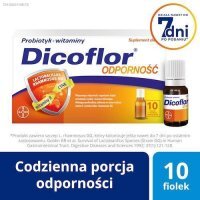 Dicoflor Odporność, 10 fiolek KRÓTKA DATA 30.09.2026