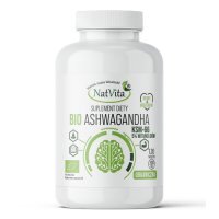 NatVita Bio Ashwagandha KSM-66 300 mg, 120 tabl.