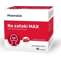 Pharma Dot Na zatoki Max, 15 saszetek KRÓTKA DATA 31.10.2026