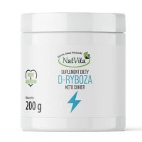 NatVita D-Ryboza Keto cukier, 200 g