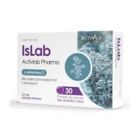 ACTIVLAB IsLAB smak porzeczkowy, 30tabl. KRÓTKA DATA 31.10.2026