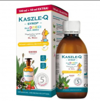 KASZLE-Q Syrop ziołowy dla dzieci, 150ml KRÓTKA DATA 11.11.2026