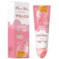 Love Skin Ice Cream Peach Balsam do ciała z ekstraktem z brzoskwini, 120 g