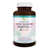 Medverita Myo/D-chiro-Inozytol + Quatrefolic, 120 kaps.