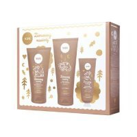 Yope Zimowy nastrój Zestaw Balsam do ciała, 150 ml + Żel pod prysznic, 150 ml + Krem do rąk, 50 ml  KRÓTKA DATA 31.10.2026