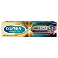 Corega Power Max Supreme Allin1 Krem mocujący do protez zębowych neutralny smak, 40 g