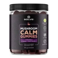 Solve Labs Mushroom Calm Gummies Żelki bez cukru, 60 szt.