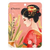 Kormesic Wheat Bran Rozjaśniająca maska do twarzy w płachcie, 25 ml