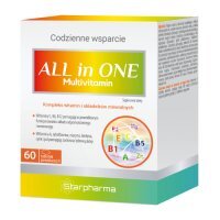 ALL in ONE Multivitamin kompleks witamin i składników mineralnych, 60 tabl.