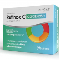 ACTIVLAB Rutinox C Odporność, 75 tabletek KRÓTKA DATA 02.12.2026