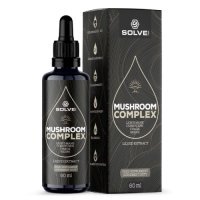 Solve Labs Mushroom Complex Liquid Ekstrakt z 4 grzybów w kroplach, 60 ml