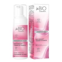BE BIO Naturalny toner do włosów w piance Truskawkowy blond, 120 ml