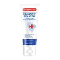 CleanHands Pielęgnacyjny krem do stóp z kompleksem przeciwgrzybiczym, 75 ml