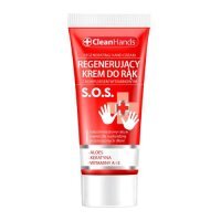 CleanHands Regenerujący krem do rąk z kompleksem witaminowym SOS, 30 ml
