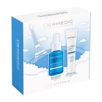 Dermedic Hydrain Zestaw nawilżający Serum nawadniające i Krem pod oczy