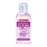CleanHands Żel antybakteryjny do rąk z kolagenem i witaminą E, 50 ml