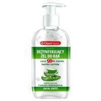 CleanHands Żel do rąk antybakteryjny z aloesem prowitaminą B5, 500 ml