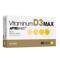 Vitaminum D3 MAX Apteo Med 4000 IU, 60 kapsułek miękkich
