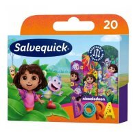 SALVEQUICK Plastry opatrunkowe dla dzieci Dora, 20 szt.