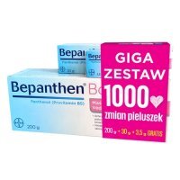 Bepanthen Baby Maść ochronna Zestaw, 200 g + 30 g + 3,5 g