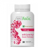 NEOFOLIC aktywny kwas foliowy, 30kaps. KRÓTKA DATA 27.11.2026
