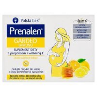 Prenalen Gardło Immuno pastylki do ssania, 24 szt. KRÓTKA DATA 31.12.2026
