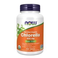 NOW Chlorella 500mg, 200 tabletek KRÓTKA DATA 31.12.2026