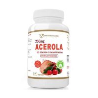 Progress Labs Acerola 250 mg smak wiśni, 120 past. do ssania