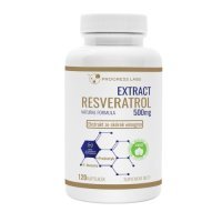 Progress Labs Resveratrol 500 mg Extract, 120 kaps.