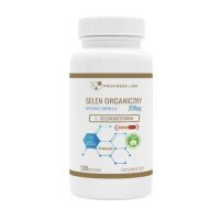 Progress Labs Selen organiczny 200 µg, 120 kaps.