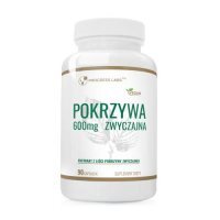 Progress Labs Pokrzywa zwyczajna ekstrakt 600 mg, 90 kaps.