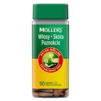 Moller's Włosy Skóra Paznokcie, 90 tabl.