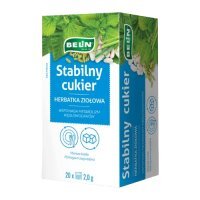 Belin Stabilny Cukier herbatka ziołowa, 20 sasz.