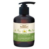 Green Pharmacy Delikatny żel do mycia twarzy Zielona herbata i Ginkgo biloba, 270 ml