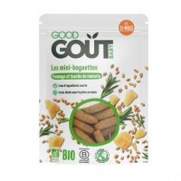 Good Gout BIO Mini bagietki z rozmarynem i serem, 70 g