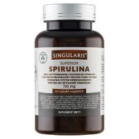 SINGULARIS Spirulina Superior, 120kapsułek KRÓTKA DATA 30.11.2026