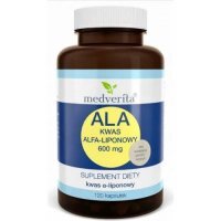Medverita ALA 500 mg, 120 kaps.