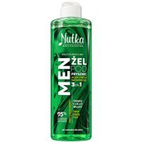 Nutka Men's Collection Multifunkcyjny żel pod prysznic dla mężczyzn 3w1, 400 ml