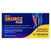 Zdrovit Skurcz Plus, 70 tabl. powl.