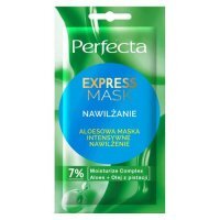 Perfecta Express Mask Aloesowa maska intensywnie nawilżająca, 8 ml