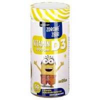 Minionki Vitamin D 1000 j.m Zdrowe Żelki, 50 szt.