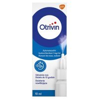 OTRIVIN 0,1% aerozol do nosa 10 ml, udrażnia i nawilża nos
