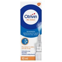 OTRIVIN DLA DZIECI 0,5 mg/ml aerozol do nosa 10 ml