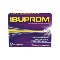IBUPROM 200 mg 10 tabletek